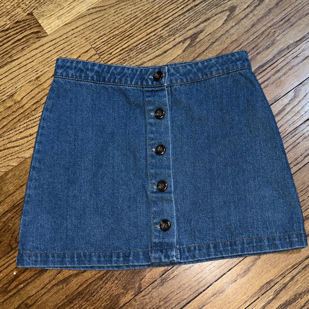 Forever 21 Blue Denim Mini Skirt